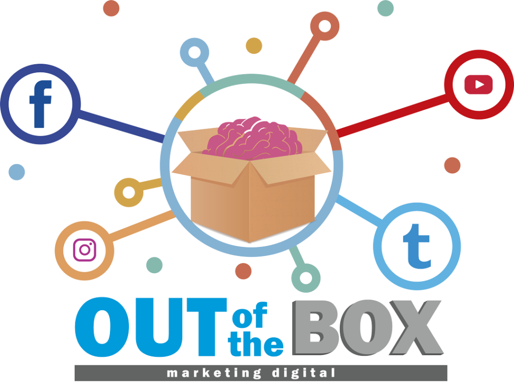 Out of the box Marketing Digital Logo
