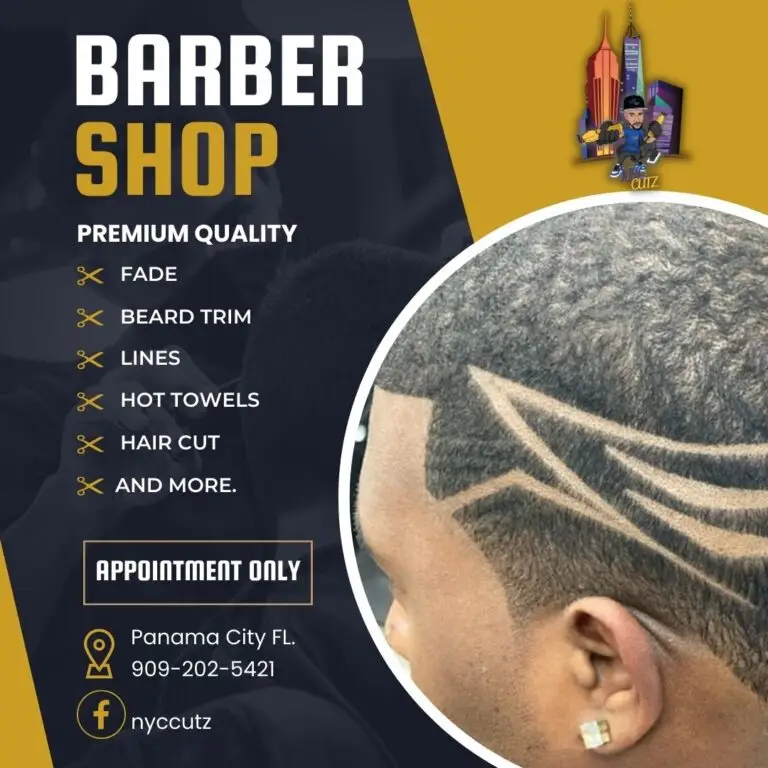 Beige Minimal Barbershop Instagram Post