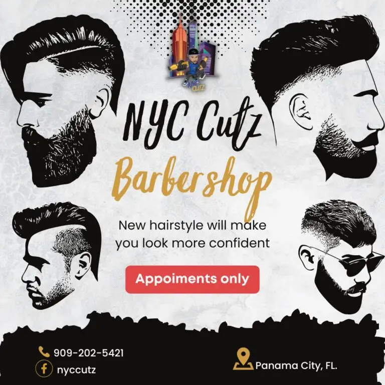 Black Vintage Style Barbershop and Hairstyle – Instagram Post