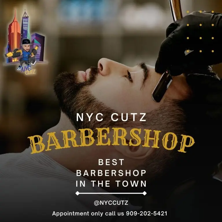 Black Yellow White Retro Barbershop Quotes Instagram Post