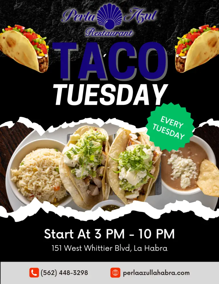 Orange And Yellow Modern Taco Tuesday Flyer