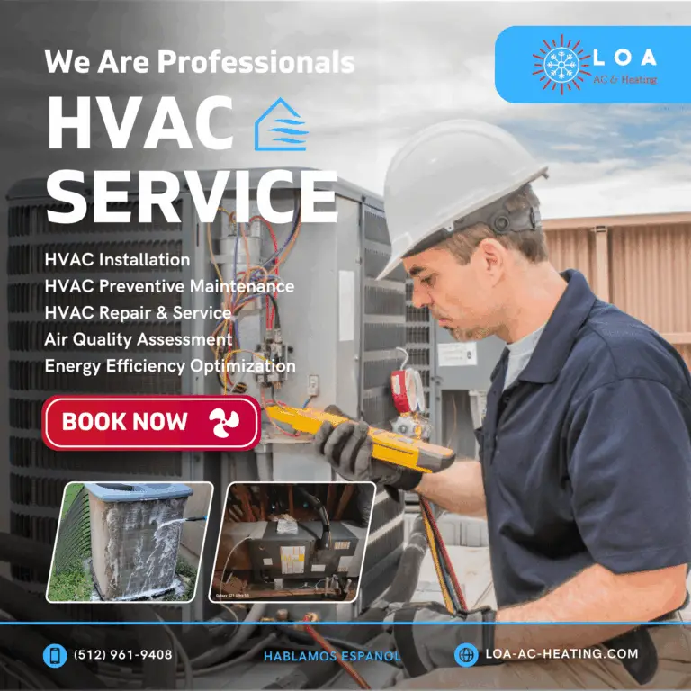 Red and White Professional HVAC Service Business Instagram Post (1)